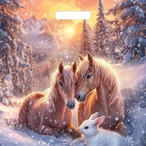 Пакет подарочный новогодний полиэтиленовый с прорубной ручкой 38х45 см 60 мкм Совершенство 50 шт