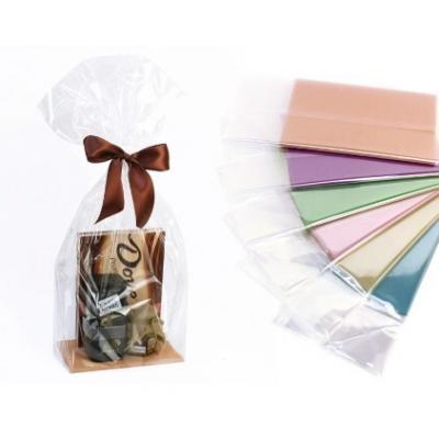 Пакет подарочный прозрачный с жестким дном 22*14*63 см Ассорти 12 шт/уп 154658 ЦЕНА ЗА УПАКОВКУ