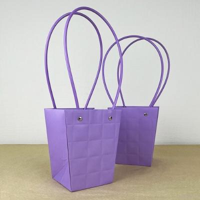 Пакет подарочный ваза для цветов 13*9.5*15.5 см 538680