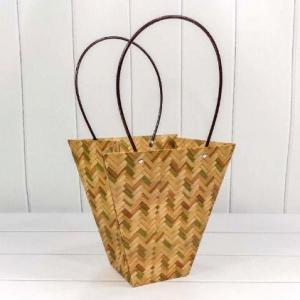 Пакет подарочный ваза для цветов 25*24*11 см 440667