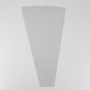 Пакет полипропиленовый для цветов 40*30*10 см Конус 100 шт/уп