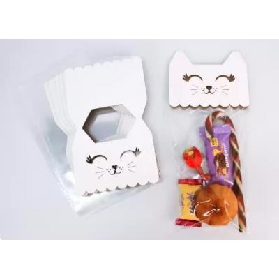 Пакет полипропиленовый прозрачный 12*23 см С картонным держателем 