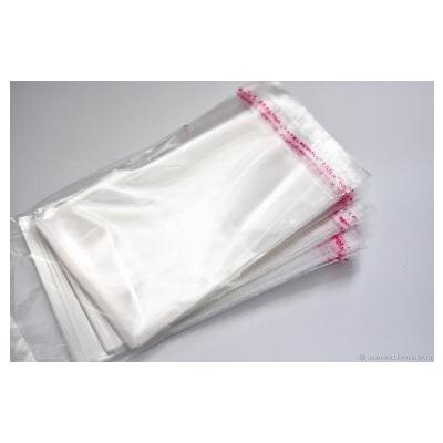 Пакет полипропиленовый прозрачный с клеевым клапаном 12*17+3 см 25 мкм 100 шт/уп