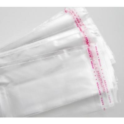 Пакет полипропиленовый прозрачный с клеевым клапаном без рисунка 10*12+3 см 25 мкм 500 шт/уп 52092