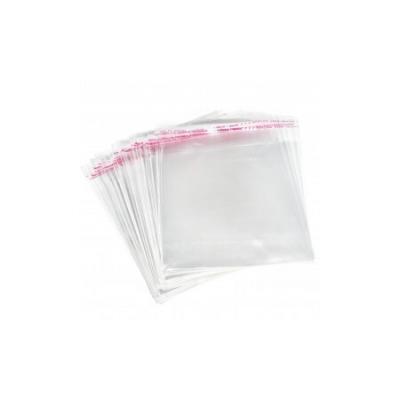 Пакет полипропиленовый прозрачный с клеевым клапаном без рисунка 10*15+3 см 25 мкм 100 шт/уп