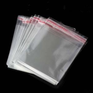 Пакет полипропиленовый прозрачный с клеевым клапаном без рисунка 29*35+5 см 25 мкм 250 шт/уп 52105