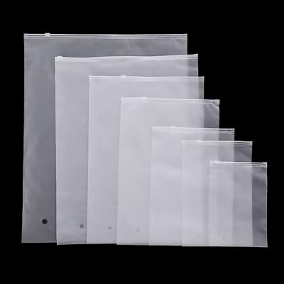 Пакет упаковочный с замком слайдер 20*25 см Матовый с отверстием 140 мкм 50 шт 441764