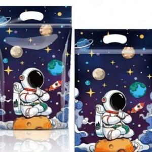 Пакет упаковочный с замком zip-lock 15х22 см Космонавт 50 шт 902509