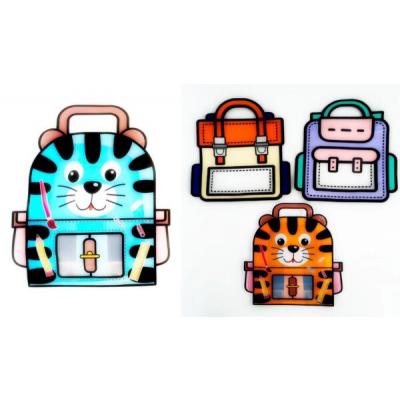 Пакет упаковочный с замком zip-lock 24х28 см Тигрята 50 шт 902560