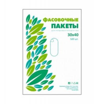 Пакеты фасовочные ПНД 30х40 см 8 мкм евроблок (условно 500 шт) Весна 902002