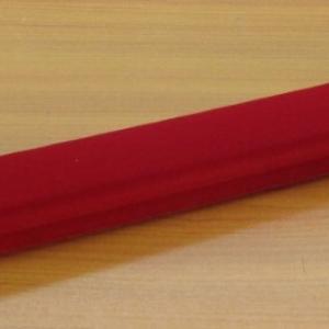 Пенал бархатный под цепь, браслет бордовый 42321