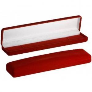 Пенал бархатный под цепь, браслет красный 42314