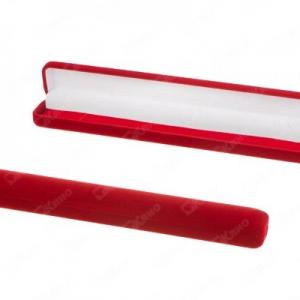 Пенал бархатный под цепь, браслет красный 42466