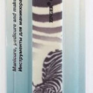 Пилка для ногтей EА-1322 прямая Зебра 150\220