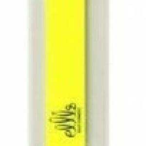 Пилка для ногтей EC RF 082 Неоновый желтый