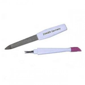 Пилка для ногтей FB-82 металлическая + триммер