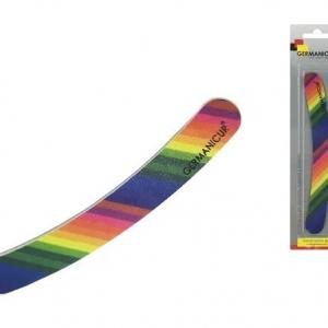 Пилка для ногтей GM 37316 150/220 бумеранг радуга