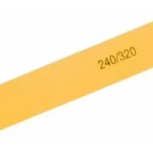 Пилка для ногтей Weisen WS-1122 Желтая 240/320 18 см