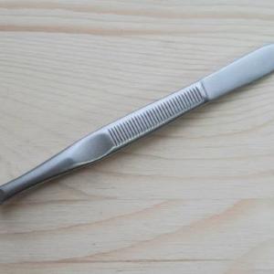 Пинцет для бровей B-166-D(FD)-SH скошенный