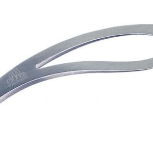 Пинцет Ellis Cosmetic EC RP 012 изогнутый с прорезью