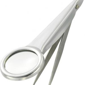 Пинцет МС-444-S-N (464) скошенный большой