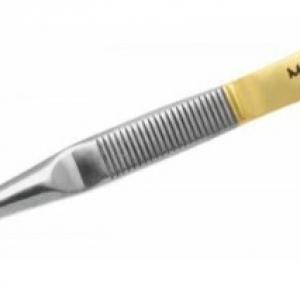 Пинцет PT-603-HG скошенный Metzger