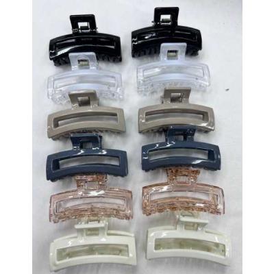 Пластиковая заколка-краб для волос 7 см 