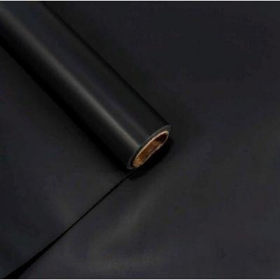Пленка флористическая матовая в рулоне 58 см*10 м Корейская черный 440365ч
