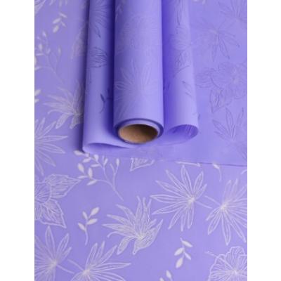 Пленка флористическая матовая в рулоне 60 см*10 м Блум сиреневый классик 621937
