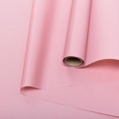 Пленка флористическая матовая в рулоне 60 см*10 м Розовый пыльный 62643