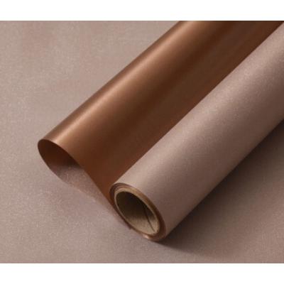 Пленка флористическая в рулоне 49 см*4.6 м Мерцание шоколадный 50275