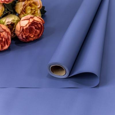 Пленка флористическая в рулоне 70 см*10 м Синий 65 мкм 442519