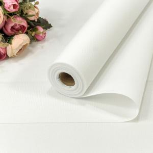 Пленка флористическая водонепроницаемая в рулоне 58 см*5 м Каффин белый 441109