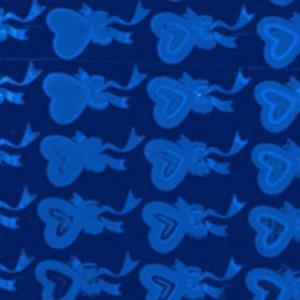 Пленка упаковочная голографическая в рулоне 70 см*20 м Синий 531522