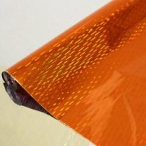 Пленка упаковочная голографическая в рулоне 70 см*20 м Золото темное 531524