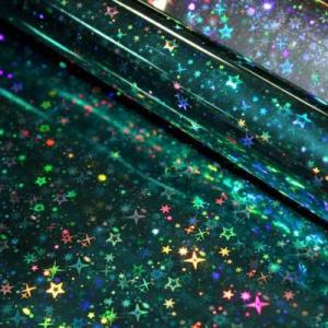 Пленка упаковочная голографическая в рулоне 70 см*8.1 м Тиффани 444702