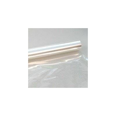 Пленка упаковочная прозрачная без рисунка для цветов и подарков в рулоне 100 см*5.4 м 200 г