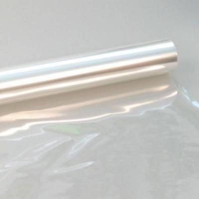 Пленка упаковочная прозрачная без рисунка для цветов и подарков в рулоне 80 см 280 г