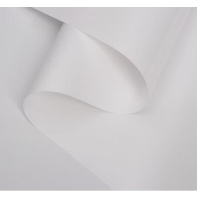 Пленка упаковочная прозрачная матовая без рисунка для цветов и подарков в рулоне 60 см*19 м 400 г