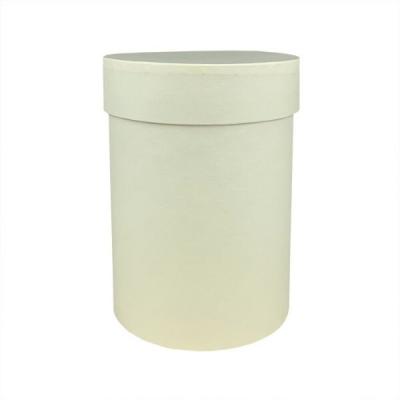 Подарочная коробка цилиндр 13.5*19 см Светло-желтый 532796