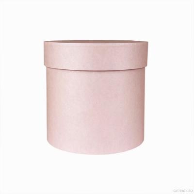 Подарочная коробка цилиндр 15*15 см Телесный 530585