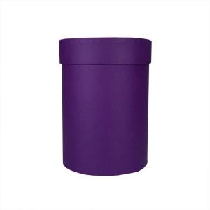 Подарочная коробка круглая 13*19 см Фиолетовый 535993