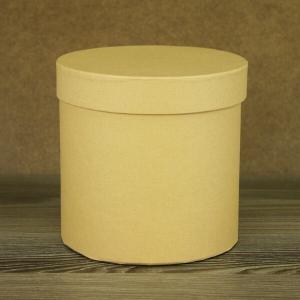 Подарочная коробка круглая 13.5*13.5 см Карамель 530893