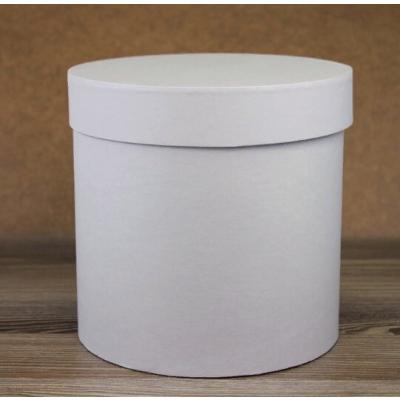 Подарочная коробка круглая 15*15 см Серый 531967