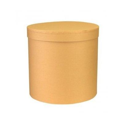 Подарочная коробка круглая 25*25 см Карамель 530555