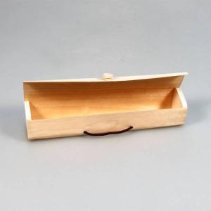 Подарочная коробка ювелирная 20*4*4 см Деревянная под ручку 53882