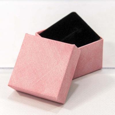 Подарочная коробка ювелирная 5*5*3 см Розовый 447459