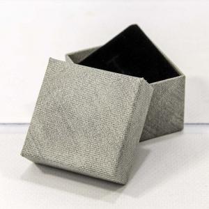 Подарочная коробка ювелирная 5*5*3 см Серый 443315