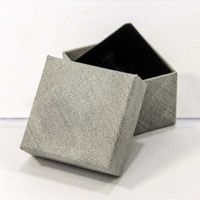 Подарочная коробка ювелирная 5*5*3 см Серый 443315