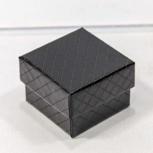 Подарочная коробка ювелирная Ромбики 5*5*3 см Черный 443313